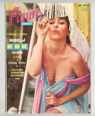 Figure Quarterly 1965 RBK Photography 70pgs High Grade Pinup Magazine M32786 - Image 1 of 2