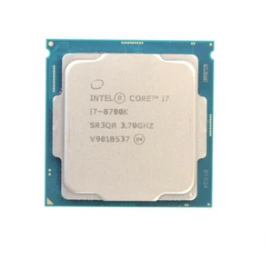 Intel Core i7-8700K 8th Gen Prozessoren 3.7 GHz 6 Cores CPU 14nm 95W Max 4.7GHz - Picture 1 of 1