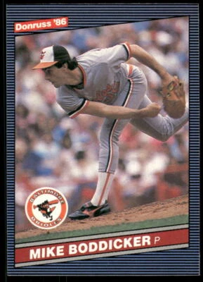 1986 Donruss #47 Mike Boddicker - Image 1 of 2