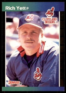 DONRUSS RICH YETT CLEVELAND INDIANS #546