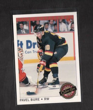 1993 Pat Pavel Bure O-Pee-Chee Premier Hockey Star Performers Insert Canucks