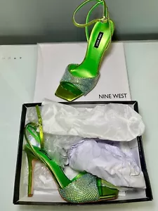 Nine West Twinkle2 Women's Heels Light Green w/Box New! Sz 10 Free Shipping!! - Picture 1 of 9