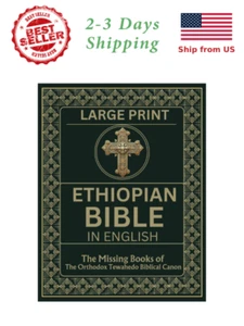 Ethiopian Bible in English Complete LARGE PRINT: The Missing Books of the Orthod - Picture 1 of 2
