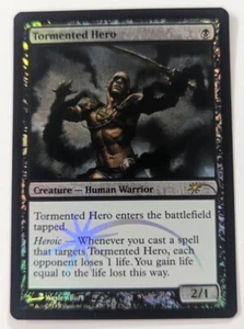 Foil Tormented Hero, FNM Promo, Magic The Gathering, MTG - Picture 1 of 2