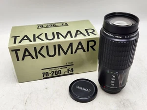 Asahi Pentax Takumar-A 70-200mm F4 Zoom Lens for PK Mount Cameras *Particulate* - Picture 1 of 8