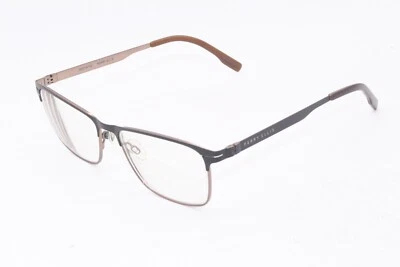 PERRY ELLIS PE 408-1 GREEN BROWN GUNMETAL AUTHENTIC FRAMES EYEGLASSES 55-16 - Image 1 of 4