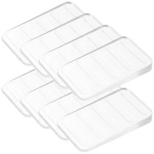 8 Stück Nivellierscheiben Wohnmöbel Keile Transparent Unterlegscheiben für Tisch WC - Bild 1 von 12