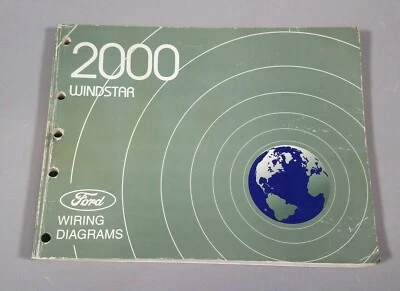 Ford Windstar 2000 diagramas de cableado de fábrica originales manual de taller Foto 1 de 2