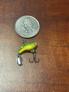 Plantilla de pesca en hielo TIKKA FLASH 1/32 OZ #18 verde nueva en paquete - Imagen 1 de 2