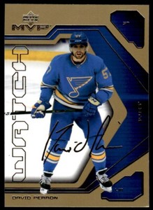 2021-22 Upper Deck MVP 20th Anniversary David Perron St. Louis Blues #52 R57