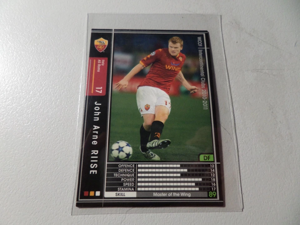 Panini/Sega (Japan) WCCF (2010-2011) John Arne Riise (AS Roma) No.150 - Image 1 of 1