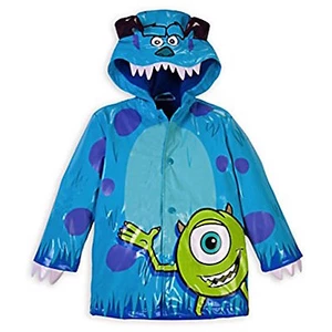 Disney Pixar Monsters Inc. Hooded Rain Jacket Coat Wear Sulley Mike Wazowski - Picture 1 of 1