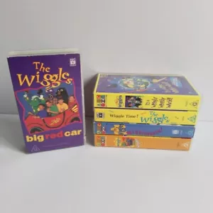 The Wiggles (5 VHS Cassettes) ABC Kids Family Original Musical Group PAL GC - Picture 1 of 24