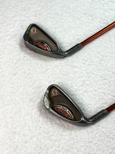 Ping G10 Set Of 2 - 6 / 9 Iron RH Steel Shafts TFC 129 Black Dot - Golf Clubs - Picture 1 of 12