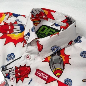 Dixxon Flannel Co DFC Youth Division Bombs Away Kids Shirt Size XS W/ Sticker - Picture 1 of 10