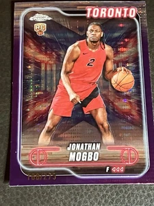 Jonathan Mogbo 2024-25 Topps Chrome Purple Sonar /275 Rookie RC #194 - Picture 1 of 2
