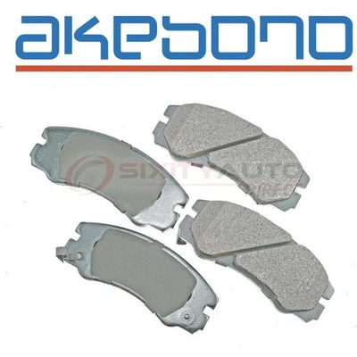 Akebono Pro-ACT Front Disc Brake Pad Set for 1998-2000 Isuzu Amigo - Braking lp - Imagem 1 de 4
