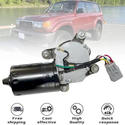 New Windshield Wiper Motor 85110-60111 Fit For Toyota Land Cruiser FZJ80L LHD US Foto 1 de 4