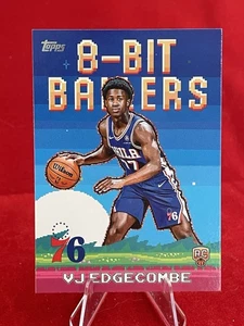2025-26 Topps Basketball VJ Edgecombe #8B-33 - 8-Bit Ballers RC - Picture 1 of 2