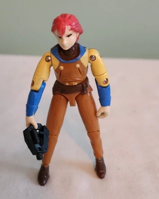 Boneco de ação Robotech Rand com arma caixa de fósforos vintage 1985 - Imagem 1 de 4