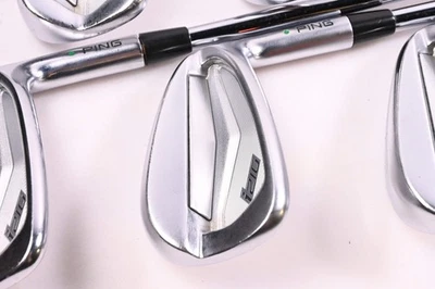 Ping i210 Irons / 6-PW / Green Dot / Regular Flex Project X LZ 115 Shafts - Image 1 of 4