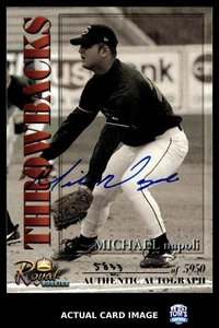 2001 Royal Rookies #28 Michael Napoli Anaheim Angels AUTO RC #/5950 EX - Bild 1 von 4