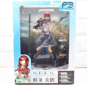 Persona 3 S.E.E.S. Figura pintada Kirijo Mitsuru escala 1/7 Kotobukiya Japón nueva - Imagen 1 de 10