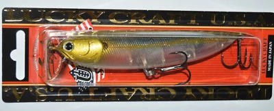 Lucky Craft Sammy 118 señuelo Topwater 4 2/3" escamas dorado sexy minnow Foto 1 de 3