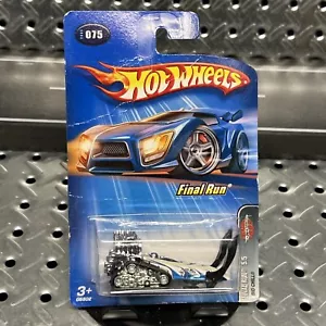 HOT WHEELS 1/64 FINAL RUN BIG CHILL DRAGSTER #075 2004 5/5 MATTEL - Picture 1 of 11