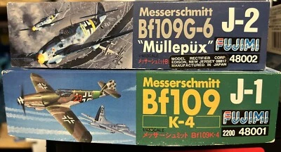 2 FUJIMI 1:48 MESSERSCHMITT BF109G-6  & Bf109 K4 - Image 1 of 3
