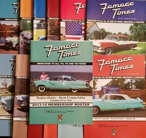 Fomoco Times 2014 with Roster Dedicated to 54,55,56 Fords Crown Victoria - Imagen 1 de 8