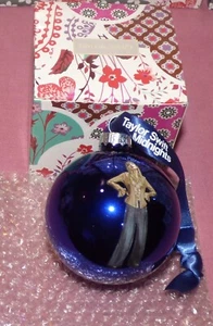 Taylor Swift Midnights Era Christmas Ornament Ball Blue Official #10 - Picture 1 of 2