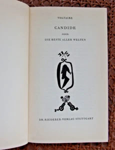 Voltaire: Candide (Perlenkette Band 49) Widmung/signiert von Günter Schöllkopf - Bild 1 von 4