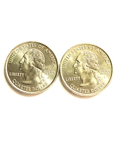 Massachusetts 2000 P and D Quarters Uncirculated - Picture 1 of 6