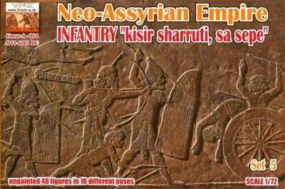 Linear A Models 1/72 NEO-ASSYRIAN EMPIRE INFANTRY "KISIR SHARRUT, SA SEPE" - Image 1 of 3