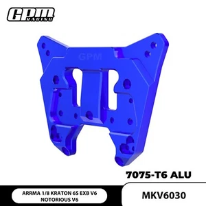 GPM 7075 Alloy Rear Shock Tower ARRMA 1/8 Kraton EXB V6 / V2 Notorious 6S V6 BLX - Picture 1 of 10