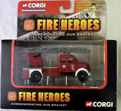 The Corgi Showcase Collection Fire Heroes CS90064 features a Magirus Deuts. - Image 1 of 4