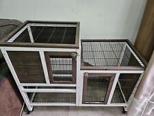 Lillie Weather Resistant Rabbit Hutch with Ramp