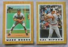1987 Topps Major League Leaders Minis Baseball Card Pick one