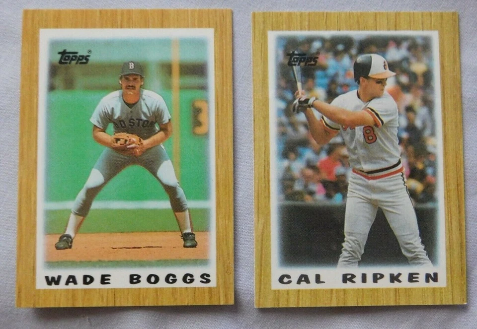 1987 Topps Major League Leaders Minis Baseball Card Pick one - Image 1 of 1