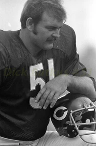 Vintage 1972 Dick Butkus Original 35 mm negativ Chicago Bears HOF Illinois 20 - Bild 1 von 1