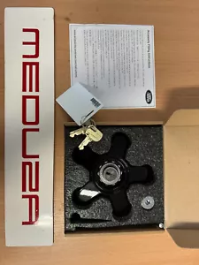 Genuine Land Rover Defender 90/110/130 Spare Wheel Lock VPLEW0164 Gloss Black - Picture 1 of 4