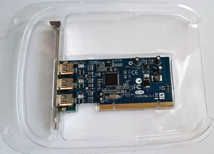 Scheda PCI Belkin F5U503 3 porte FireWire IEEE 1394, chip Texas Instruments (TI). - Foto 1 di 4