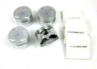 ITM Engine Components RY6669 Set of 4 Pistons with Rings .020 Model H23A1 - Image 1 of 2