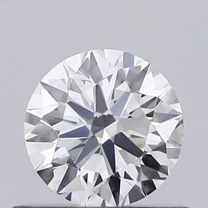 0.52ct Round Brilliant Cut Lab-grown Diamond IGI Certified D Colour VVS1 Clarity - Picture 1 of 5