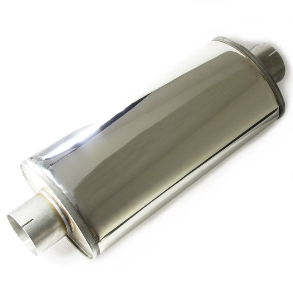 Simons Edelstahl Schalldämpfer Universal Grand 89mm Hochglanz