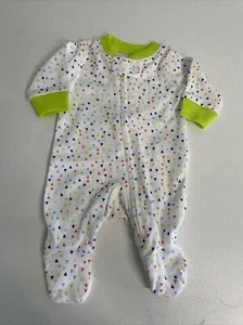 Amazon Essentials Baby Boys Footed Zip Front Sleep and Play PREEMIE NEW (No tags - Picture 1 of 12