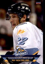 2011-12 Toledo Walleye Choice 12 Nick Oslund Burnsville Minnesota MN Hockey Card