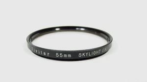 Vivitar 55 mm Skylight (1A) Screw-In Filter with Case Made in Japan / #268 - Picture 1 of 1