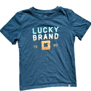 Youth Boys Lucky Brand Los Angeles Logo Graphic Tee Shirt - Sz 6 - Picture 1 of 1